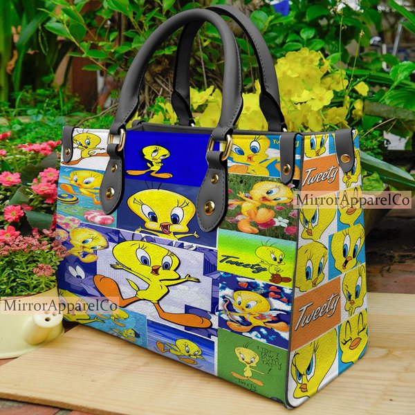 Tweety Bird Leather Bag-image