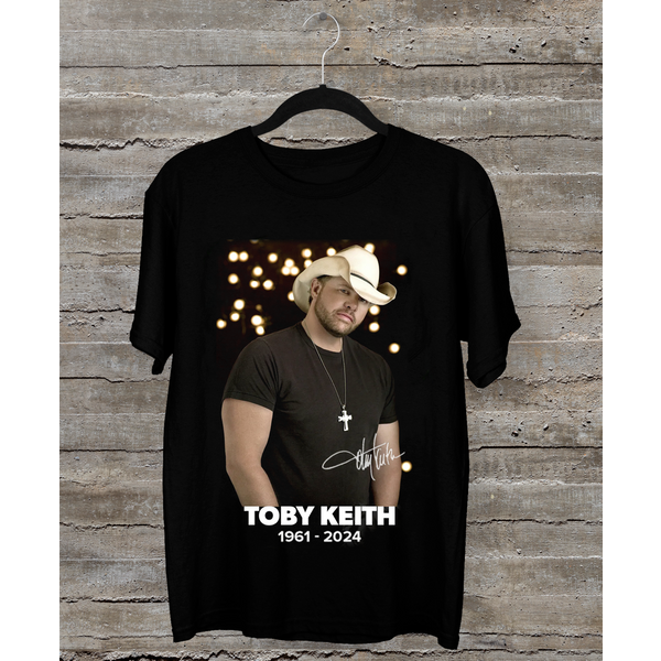 Toby Keith 1961 2024 T-Shirt, Gift For Fan-image