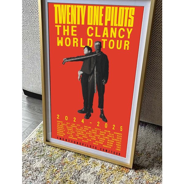Pilotss Band The Clancy World Tour 2024 2025 Poster-image