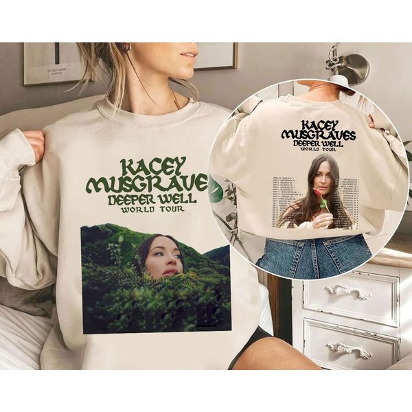 Kacey Musgraves Deeper Well World 2024 Tour Shirt-image