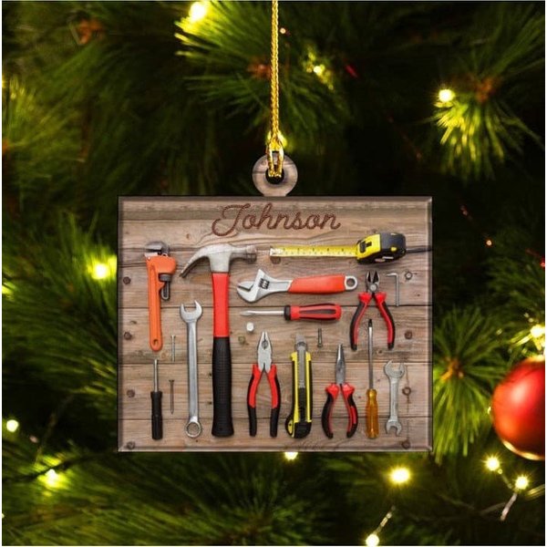 Personalized Plumber Ornament, Decor Ornament-image