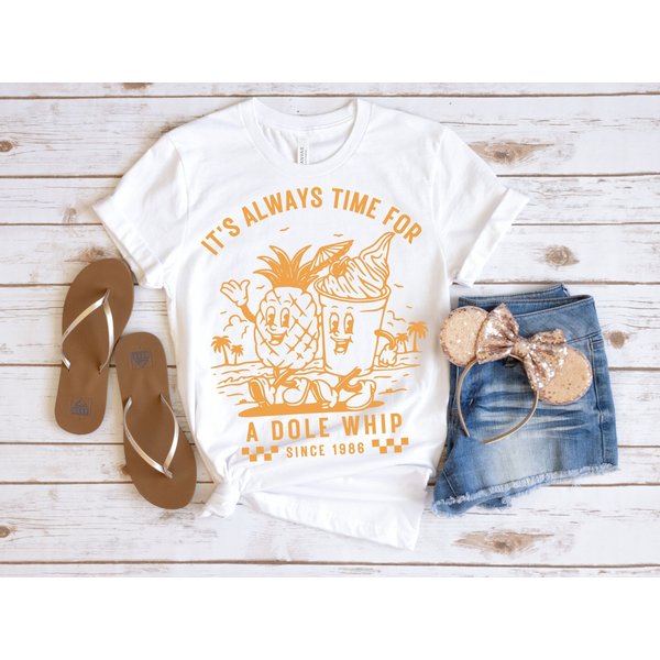 Dole Whip T-Shirt, Have A Dole Whip White Graphic Tee-image