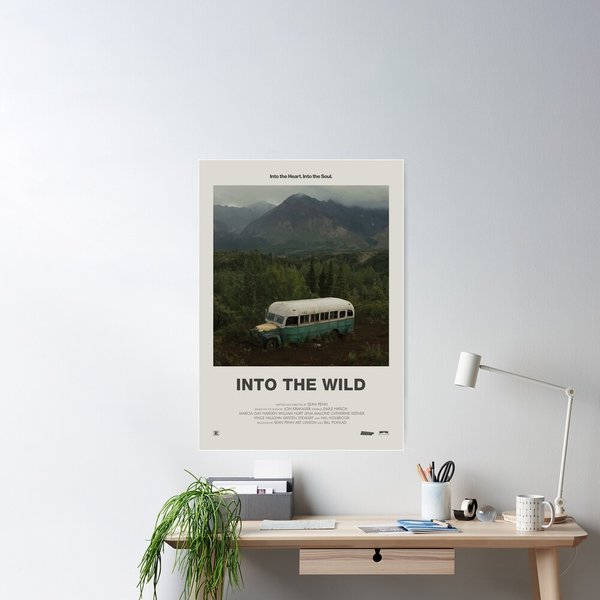 Into The Wild Minimalist Poster Poster-image