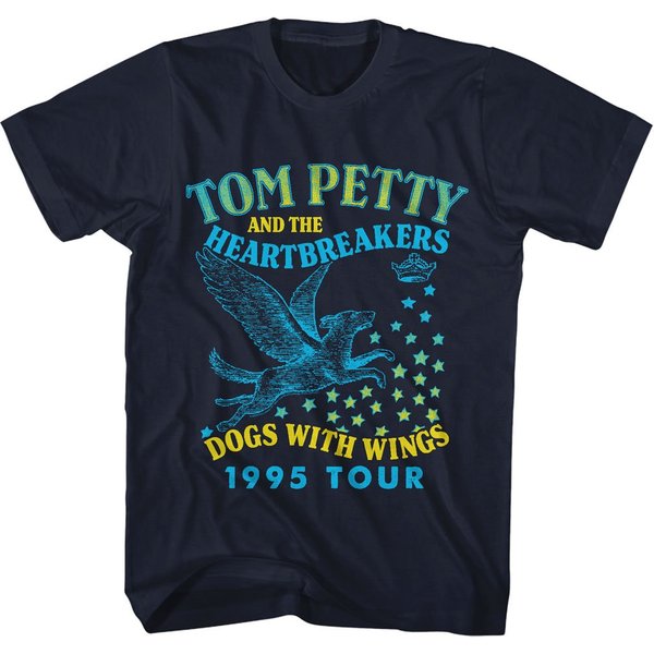 Tom Petty & The Heartbreakers Dogs With Wings 1995 Tour Rock Music Shirt-image
