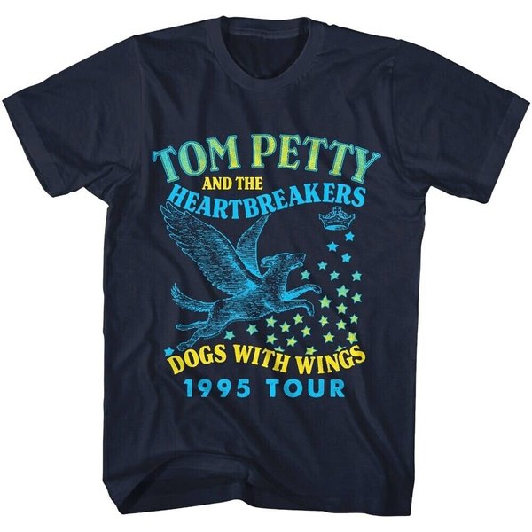 Tom Petty & The Heartbreakers Shirt Dogs With Wings Tour Men's Tees-image