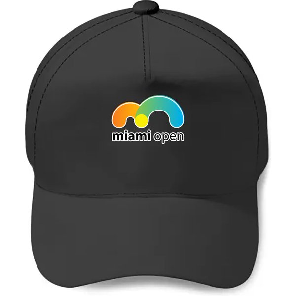 Miami Open Logo Baseball Caps-image