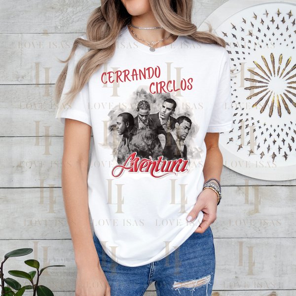 Aventura Cerrando Ciclos 2024,Aventura Album Shirt, God's Project Album Shirt-image
