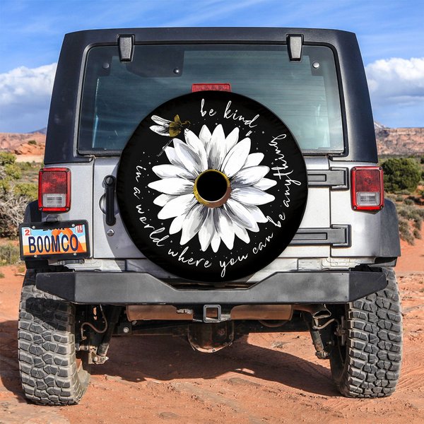 Daisy Be Kind Spare Tire Cover-image
