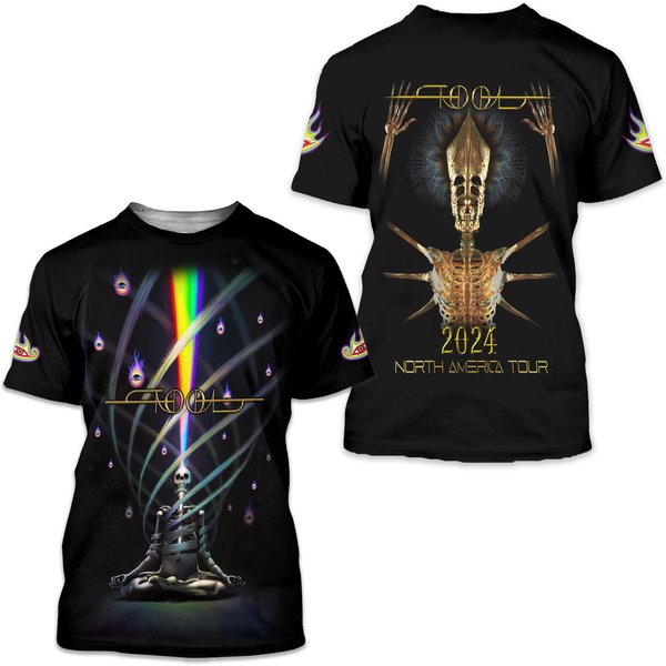 Tool In Concert 2024 3D Shirts-image