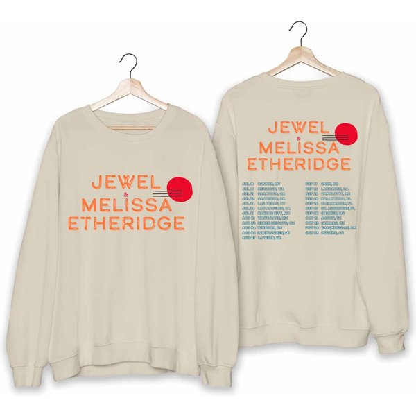 Jewel And Melissa Etheridge 2024 Tour Sweatshirt-image