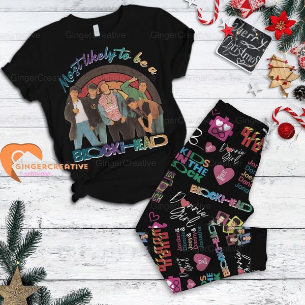 Nk On The Block T-shirt And Pajamas