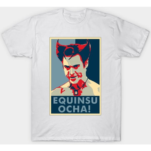 White Devil (Equinsu Ocha) - Ace Ventura - T-Shirt-image