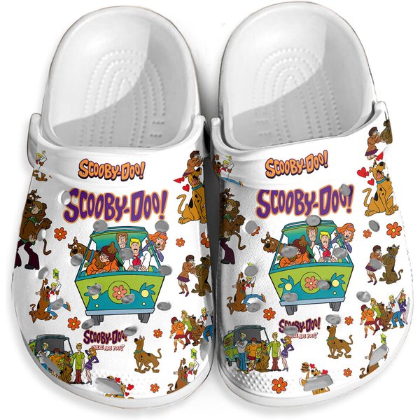 Scooby Doo Clogs Shoes, Scooby On Car Clogs-image