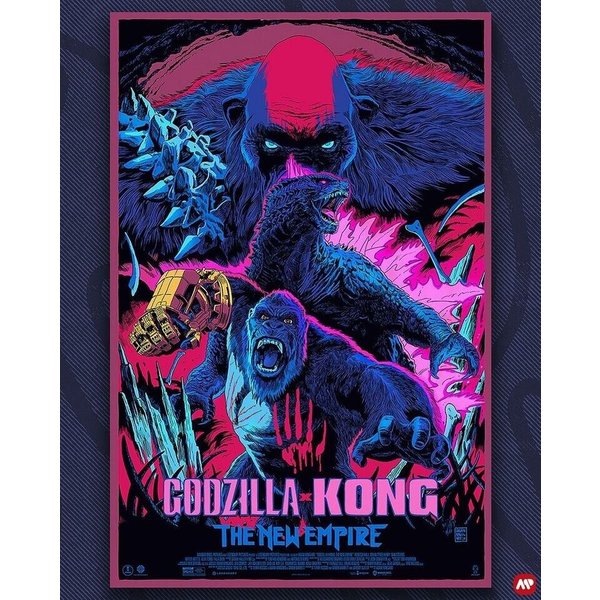 God Zilla X Kong The New Empire Movie Poster-image