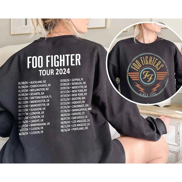 Ff Band Fighters 2024 Tour Shirt, Everything Or Nothing At Sweatshirt