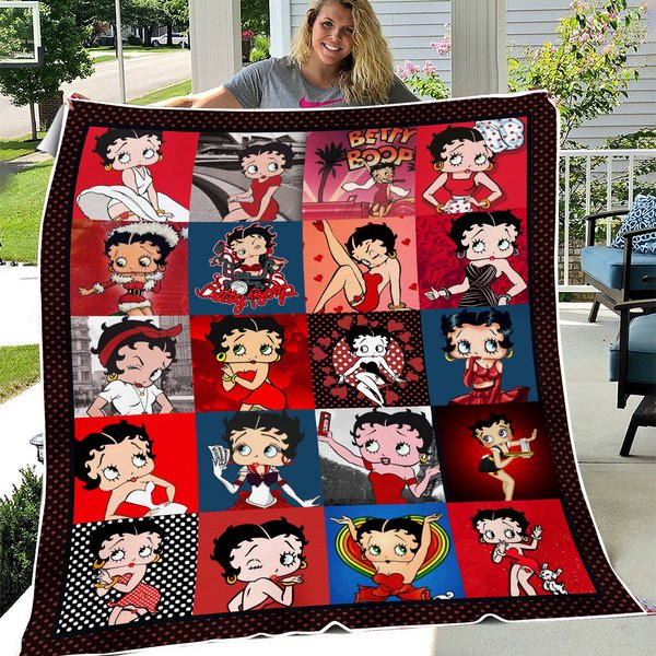 Betty Boop Fleece Blanket-image