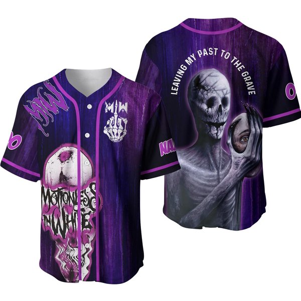 Personalized Motionless In White Baseball Jersey-image