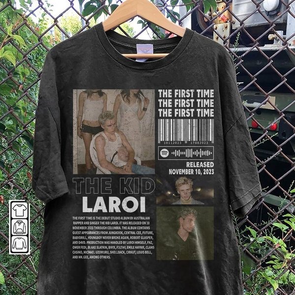 The Kid Laroi Shirt, Vintage Bootleg Shirt,-image