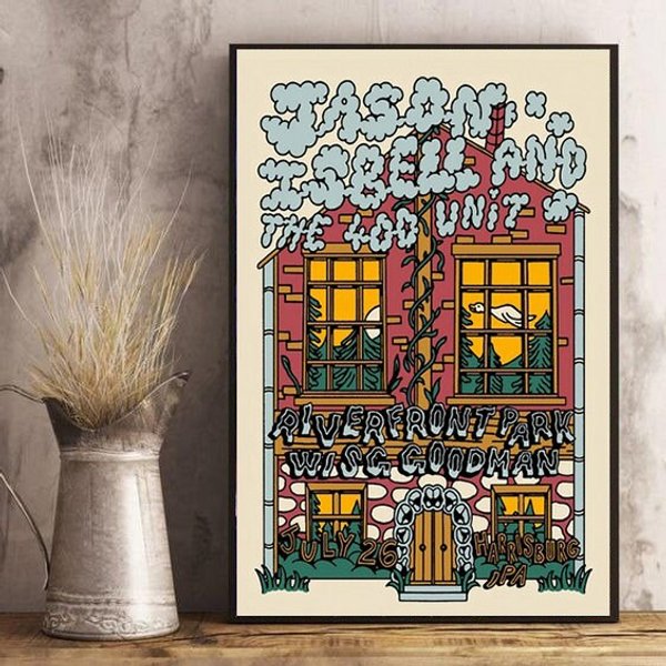 Jason Isbell And The 400 Unit March 6, 2024 West Des Moines, Ia Poster-image