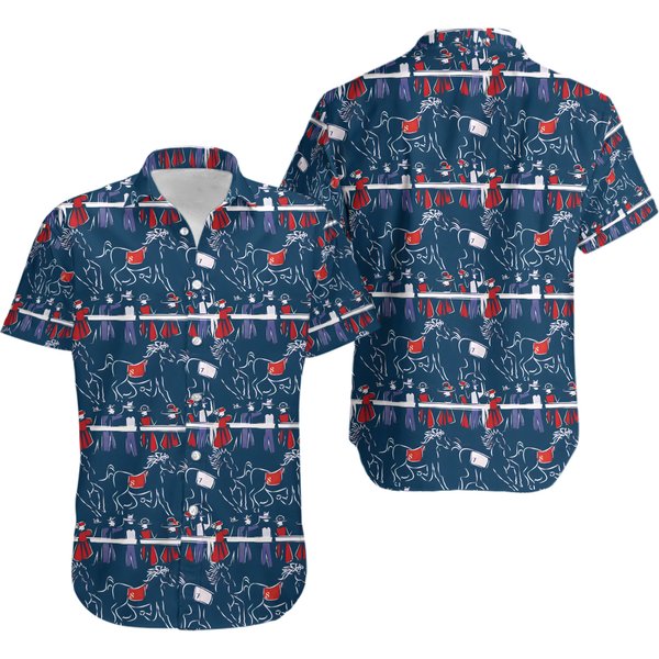 Horse Racing Kentucky Derby Hawaiian Shirt-image
