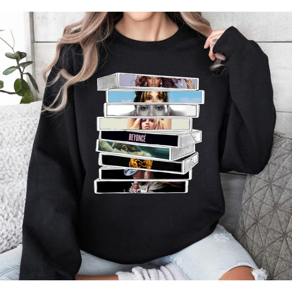 Beyonce Albums Graphic Sweatshirt-image