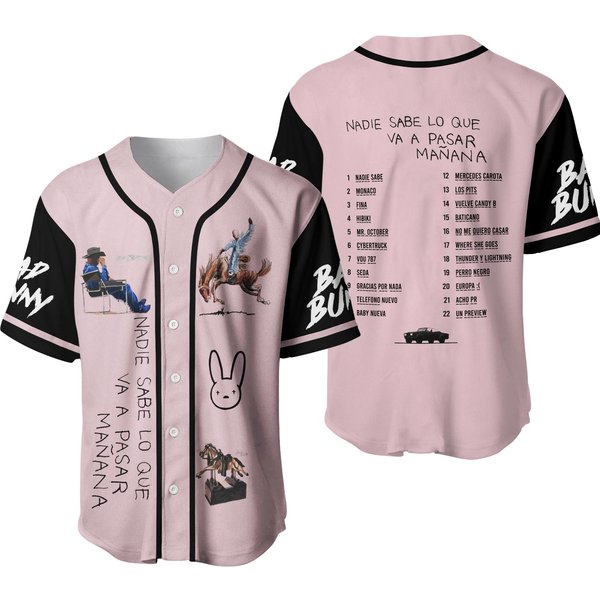 Bad Bunny Baseball Jersey-image