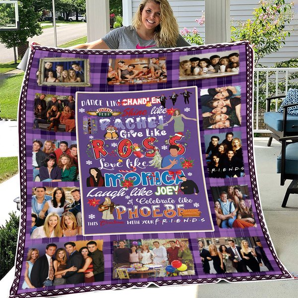 Friends Movie Fleece Blanket-image