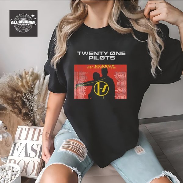 Pilotss Band Shirt - The Clancy 2024-2025 World Tour-image