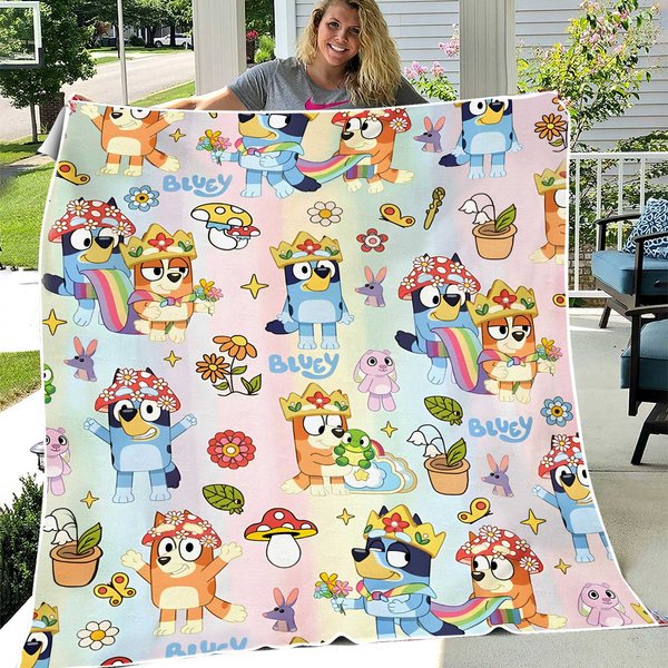 Blueydad Here Come Fleece Blanket-image
