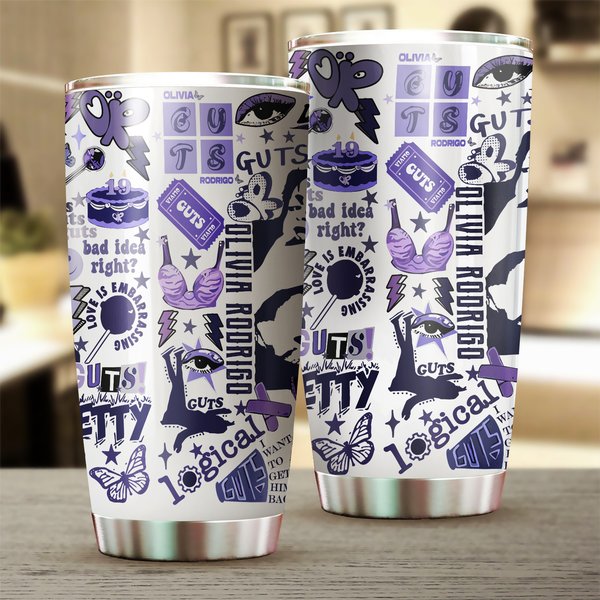 Olivia Rodrigo Guts Tour Tumbler-image