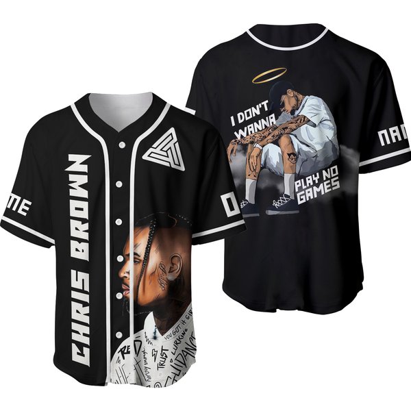 Personalized Chris Brown Jersey Shirt
