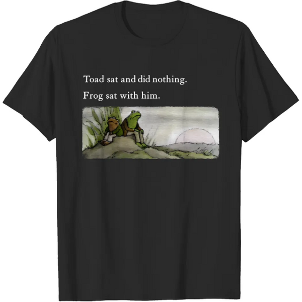 Frog And Toad Shirt, Meme Cottagecore Aesthetic-image