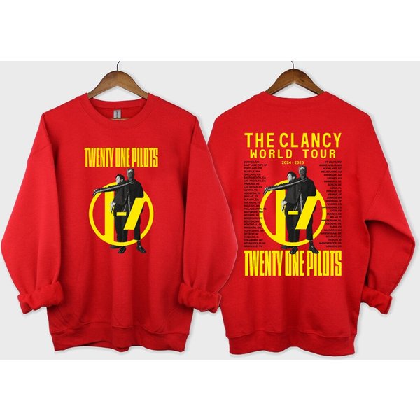 Limited Pilotss Band The Clancy 2024-2025 World Tour Shirt-image