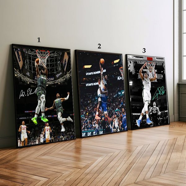 Anthony Edwards Poster, Basketball Signed Poster-image