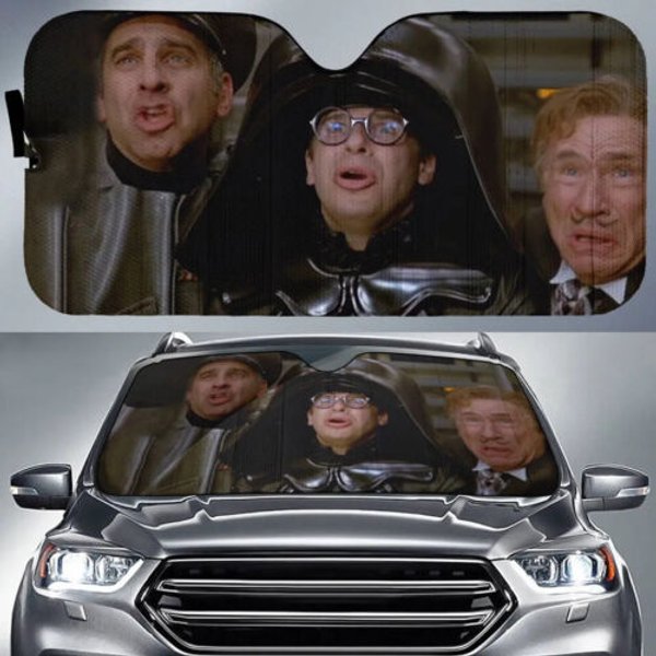 Spaceballs Car Sunshade Spaceballs Movies Print Car Window Sunshade Windshield-image