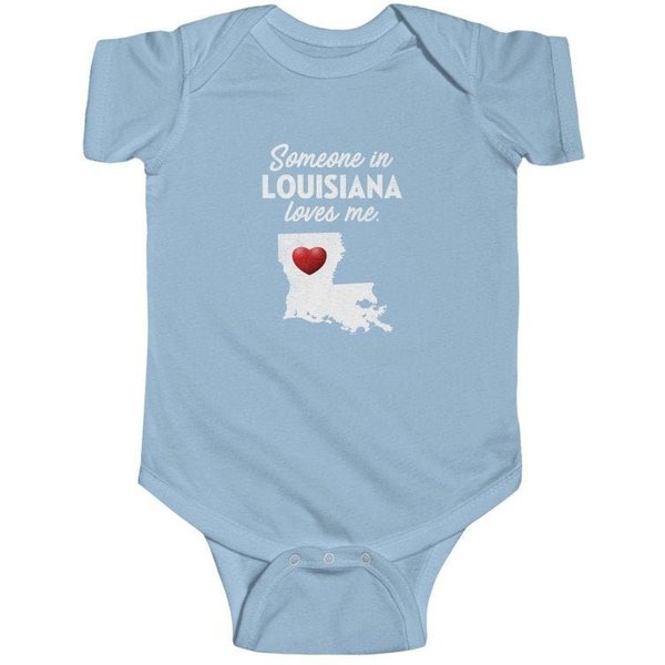 Louisiana Onesie - Someone In Louisiana Loves Me-image
