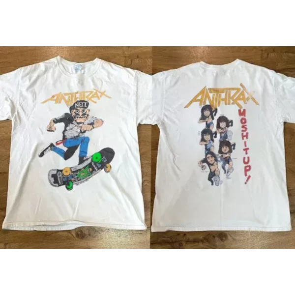 Anthrax Mosh It Up Tour 1987 T-Shirt-image