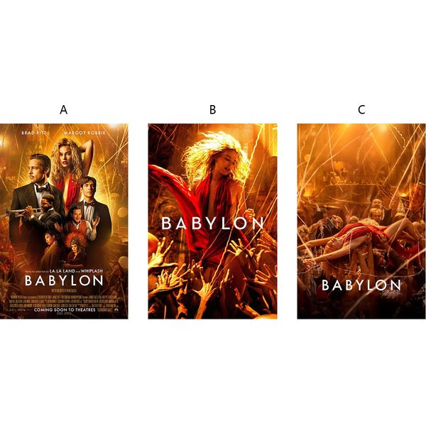 Babylon Movie Poster Classic Film, Wall Art, Room Decor, Home Decor, Art Poster Gifts-image