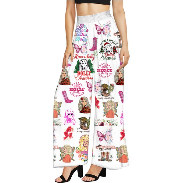 Dolly Parton Music Tour Women Pajamas Pants-image