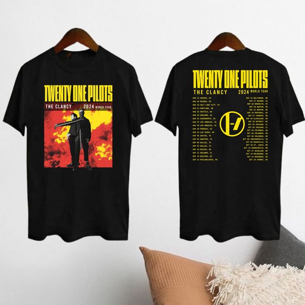 Pilotss Band Clancy World Tour 2024 Shirt-image