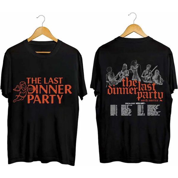 The Last Dinner Party 2024 Tour Double Sided Shirt-image
