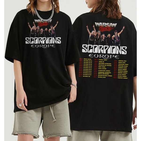 Scorpions Music Band Shirt, Love At First Sting Tour 2024 Shirt, Gift For Fans Tee-image
