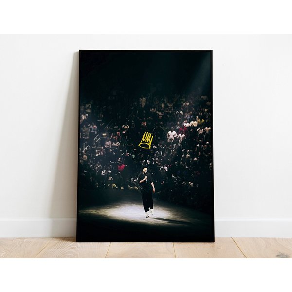 King Cole: J Cole Poster, Born Sinner Crown-image