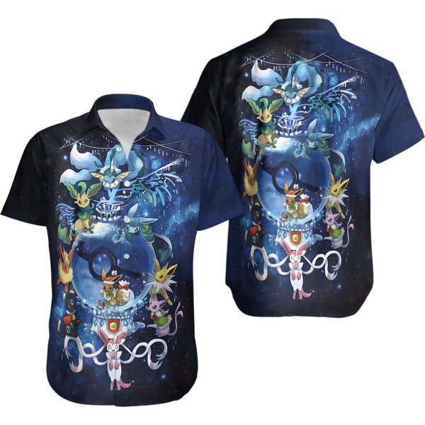 Japanese Anime Hawaiian Shirt-image
