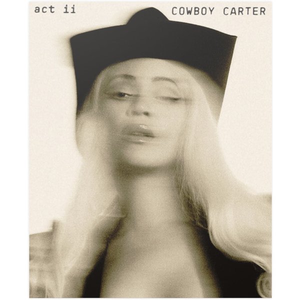 Beyonc Cowboy Carter Poster, Beyonce Album Poster-image