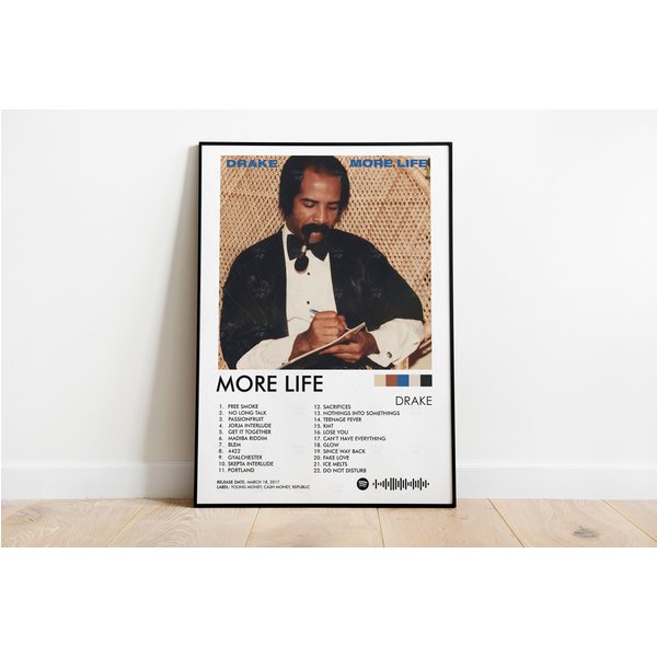 Drake 'More Life' Album Poster-image