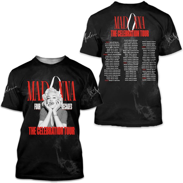 Madonna The Celebration Tour T-Shirts-image