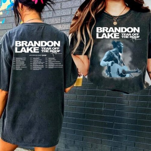 Brandon Lake Music Tour 2024 Graphic Tee Shirt-image