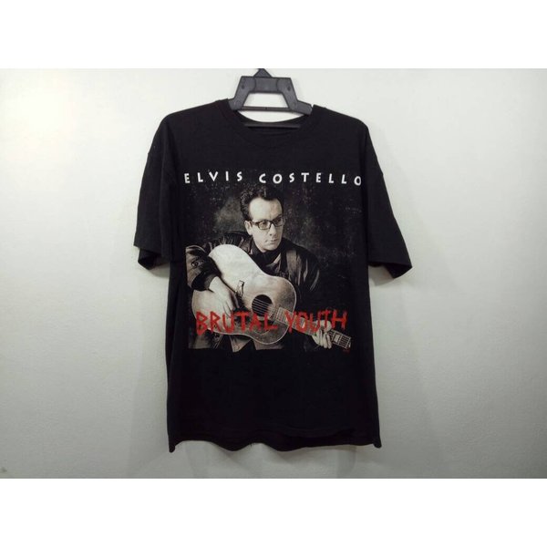 Vintage Elvis Costello Brutal T- Shirt-image