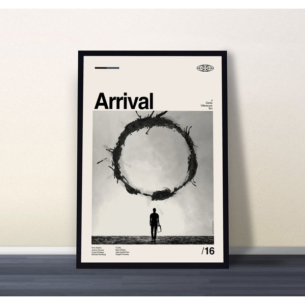 Arrival Movie Poster - Denis Villeneuve-image